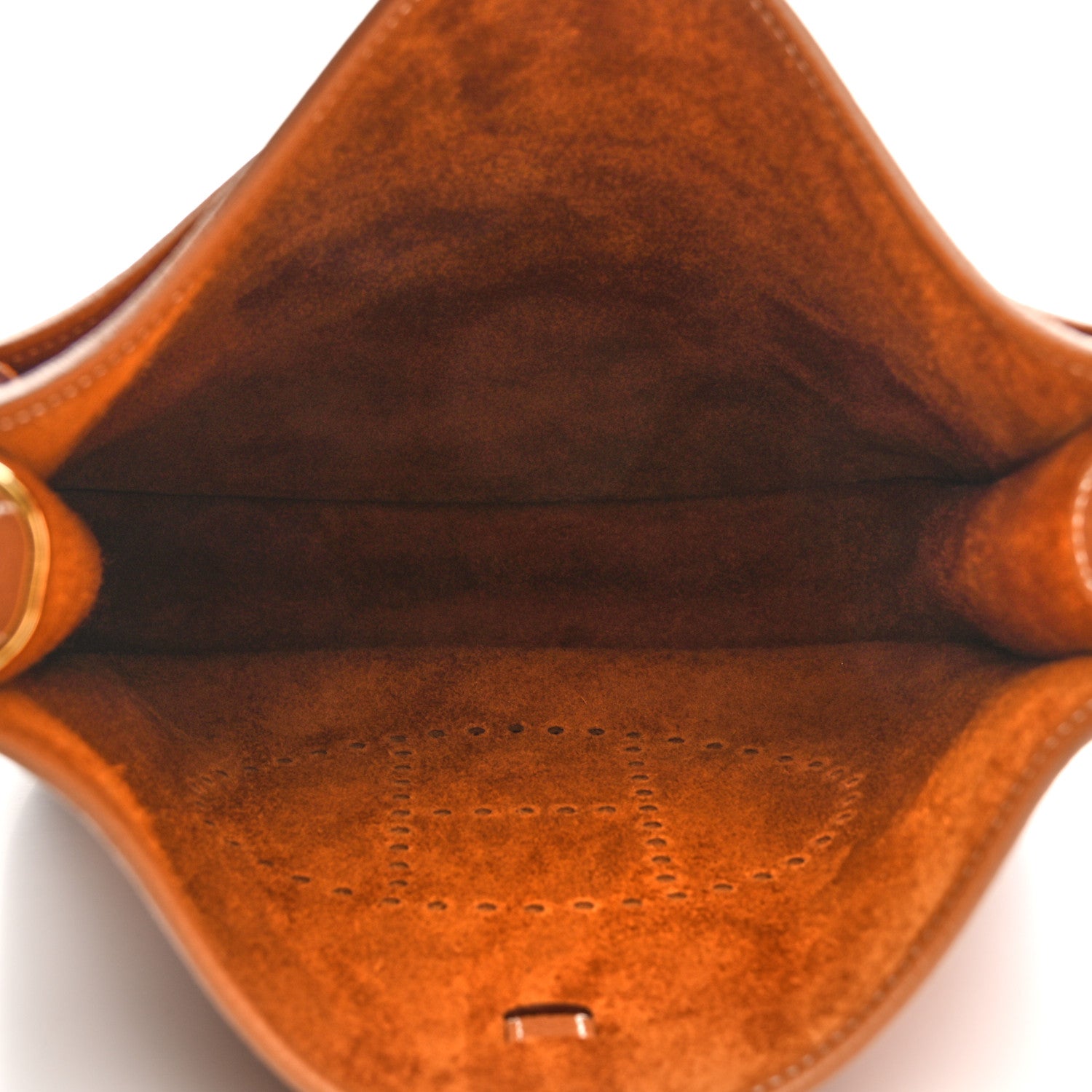 Hermes Taurillon Clemence Evelyne III PM Gold 5 of 10