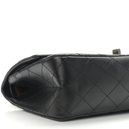 Chanel Aged Calfskin Quilted 2.55 Reissue 225 Flap Black 9 of 12