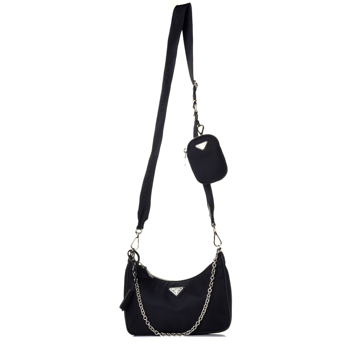 Prada Nylon Re-Edition 2005 Shoulder Bag Black 1 of 9