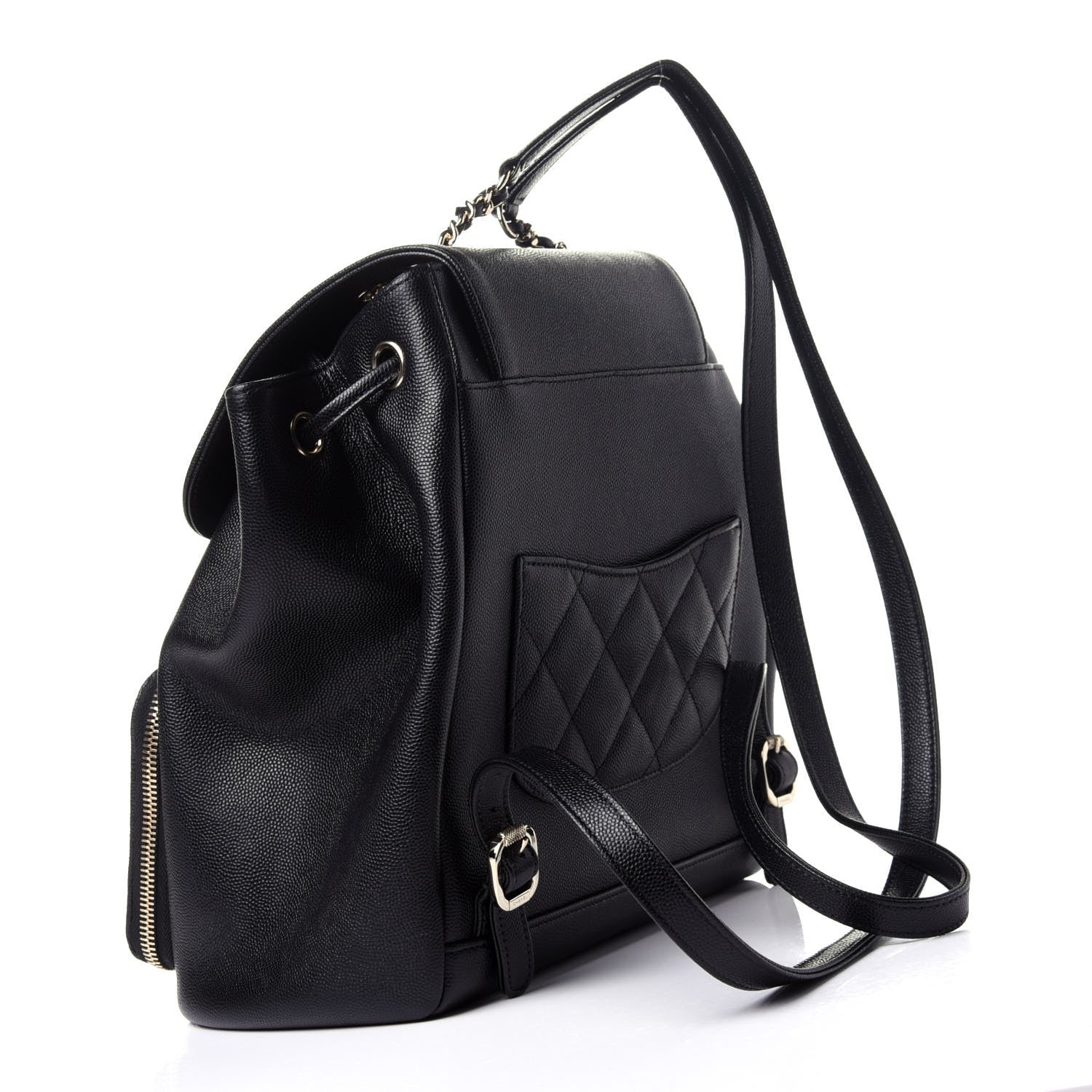 Chanel Caviar Quilted Business Affinity Backpack Black 2 of 11
