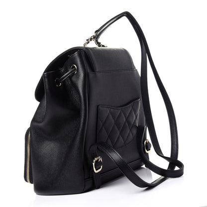 Chanel Caviar Quilted Business Affinity Backpack Black 2 of 11