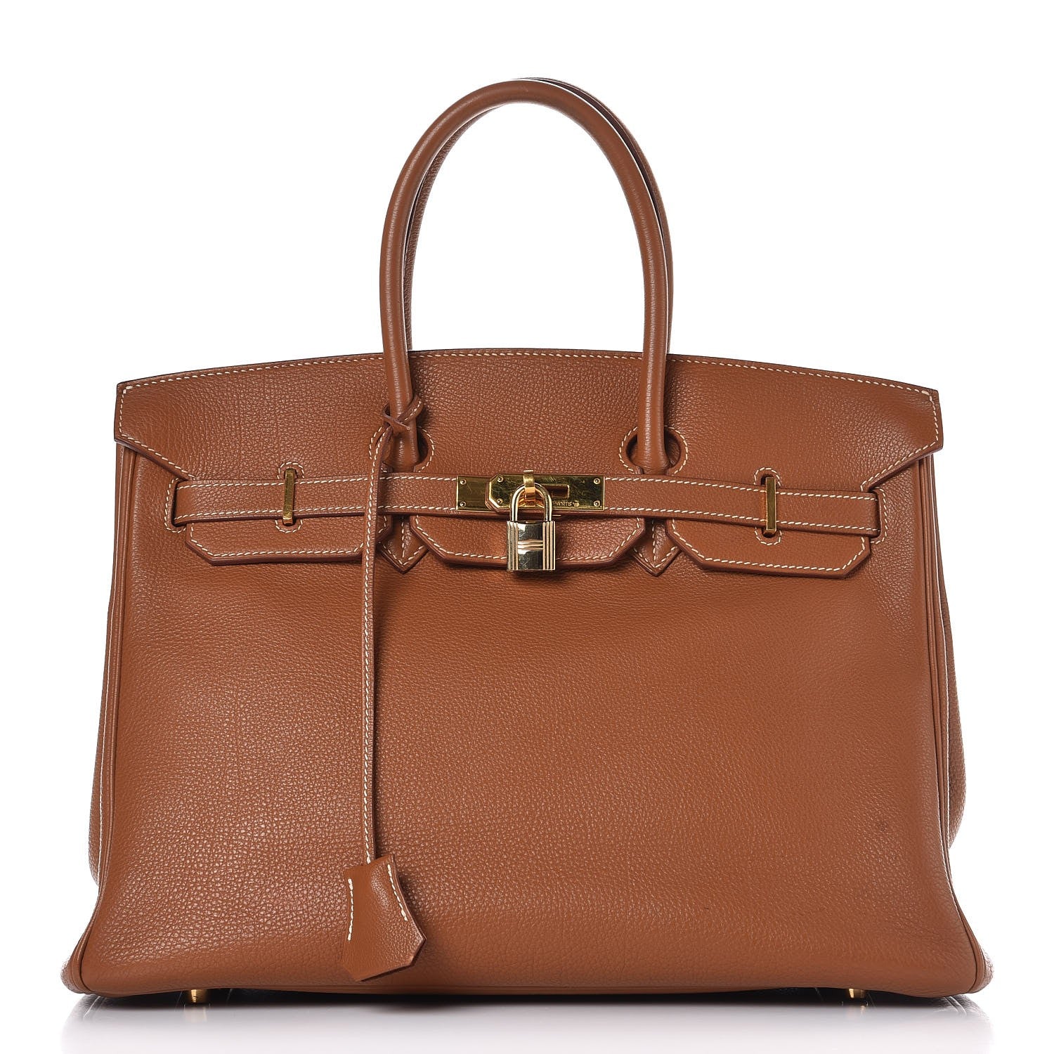Hermes Togo Birkin 35 Gold 1 of 34