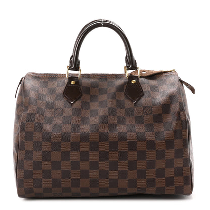 Louis Vuitton Damier Ebene Speedy 30 1 of 10