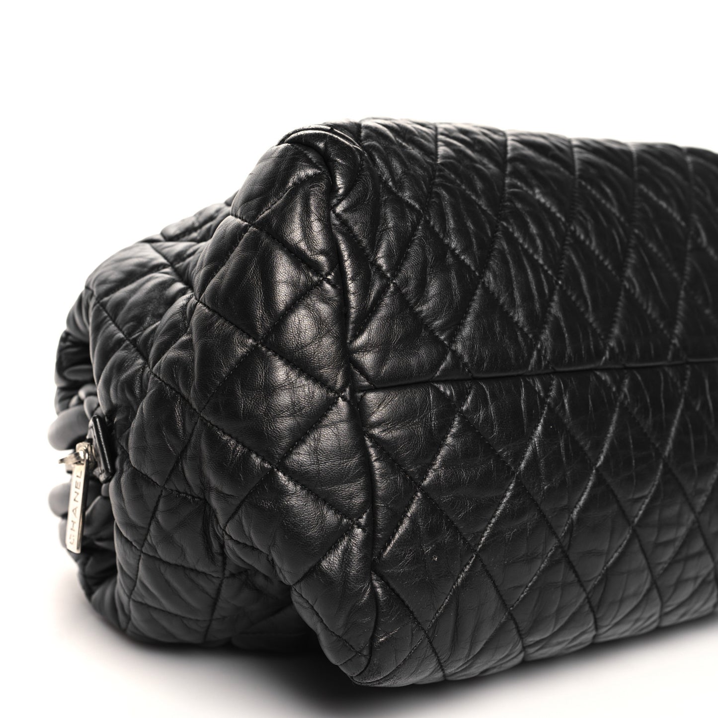 Lambskin COCO Cocoon Bowler Black