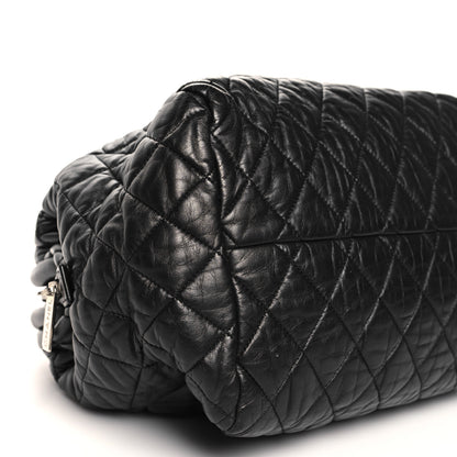 Chanel Lambskin COCO Cocoon Bowler Black 9 of 10