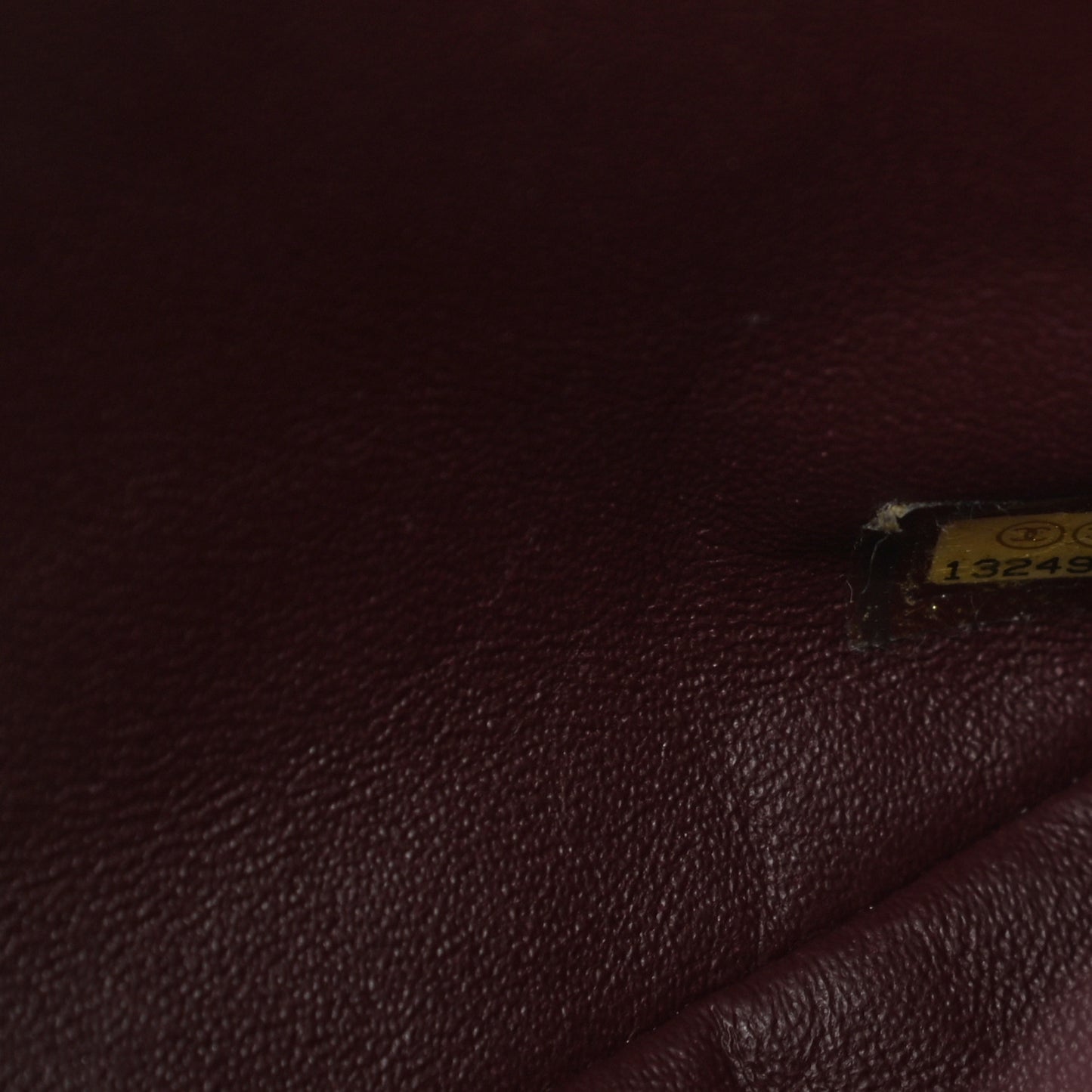 Lambskin Quilted Jumbo Single Flap Black