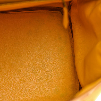 Hermes Epsom Birkin 35 Jaune 12 of 32