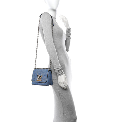 Louis Vuitton LOUIS VUITTON Epi Twist Shoulder Bag PM Denim Light 2 of 10