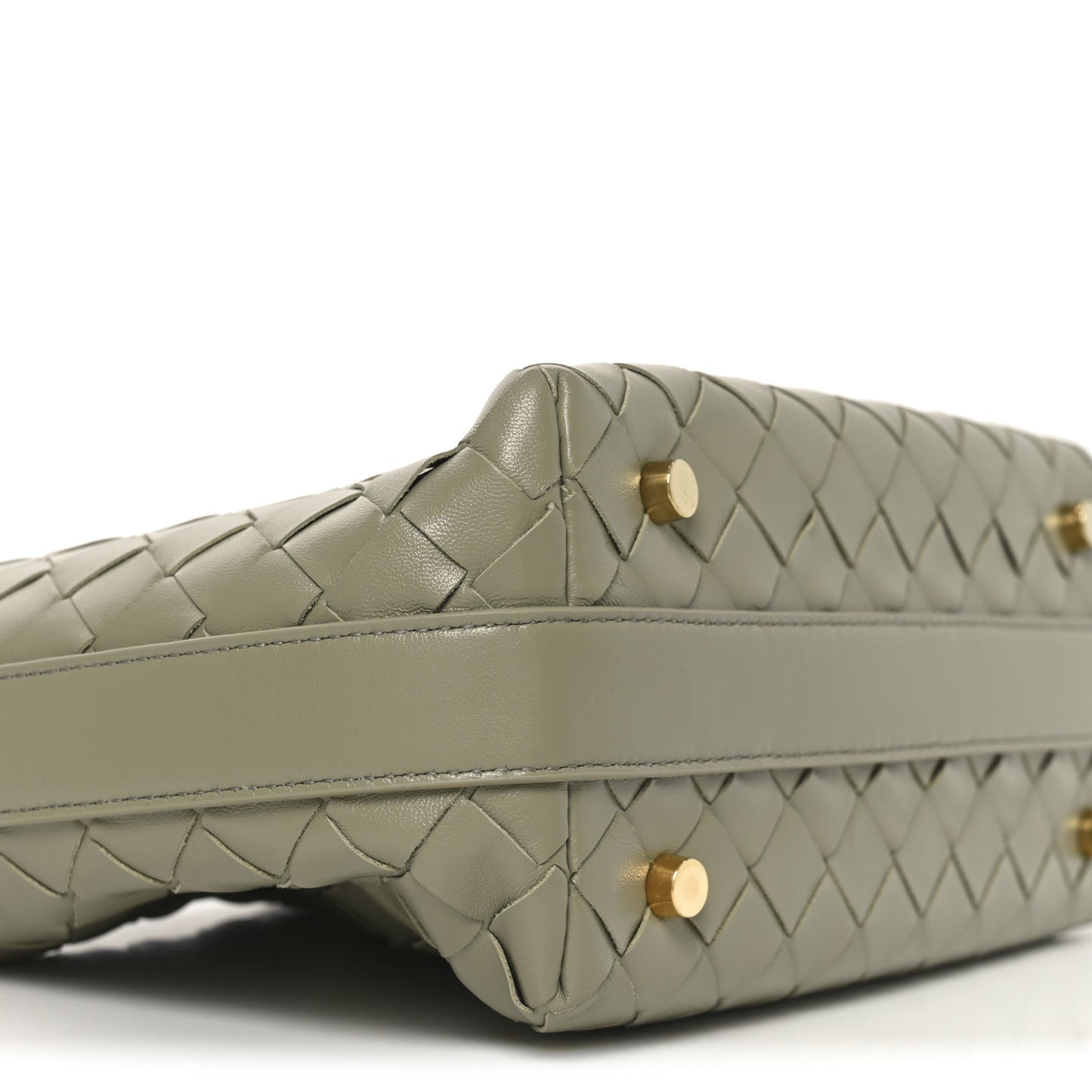 Calfskin Nappa Intrecciato Wallace Travertine