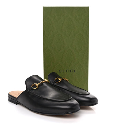 Gucci Calfskin Womens Princetown Slippers 40 Black 10 of 10