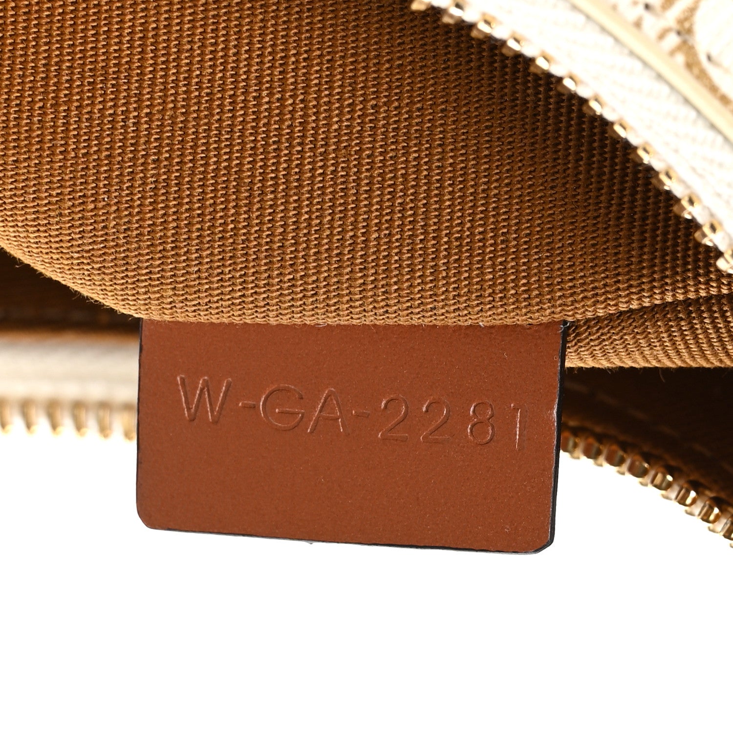 Celine Canvas Calfskin Ava Triomphe Shoulder Bag White 6 of 11