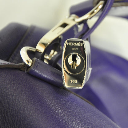 Hermes Veau Swift Toolbox 20 Iris Purple 11 of 12