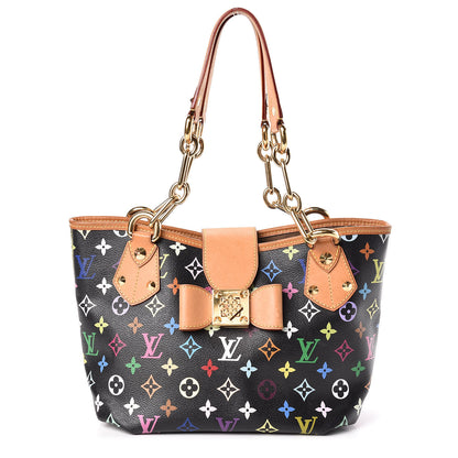 Louis Vuitton Monogram Multicolor Annie MM Black 1 of 15