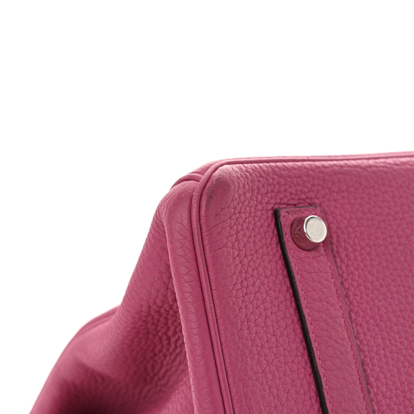 Togo Birkin 35 Rose Pourpre