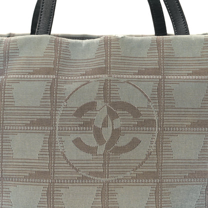 Chanel Nylon Travel Tote Gray 8 of 13