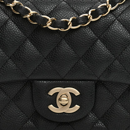 Chanel Caviar Quilted Mini Square Flap Black 8 of 8