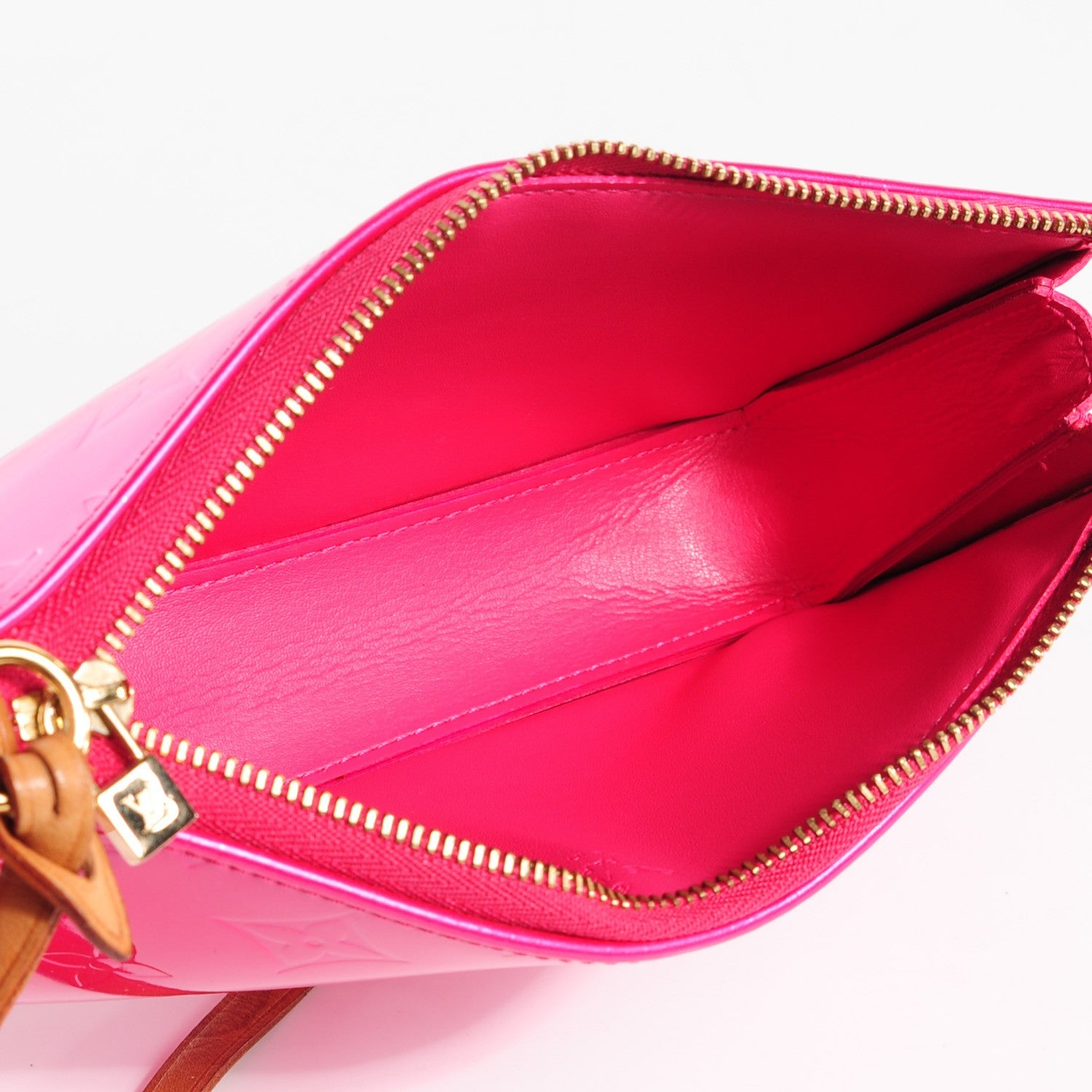 Louis Vuitton Vernis Lexington Pochette Fuchsia 7 of 7