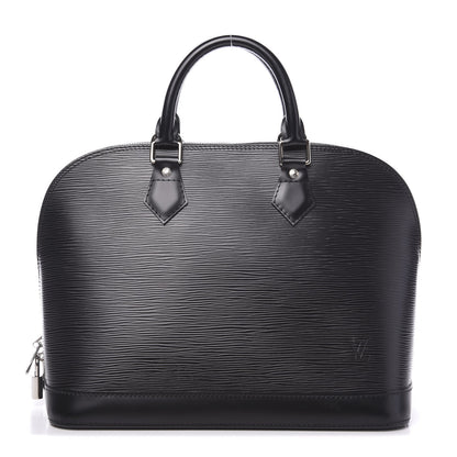 Louis Vuitton Epi Alma MM Black 1 of 8