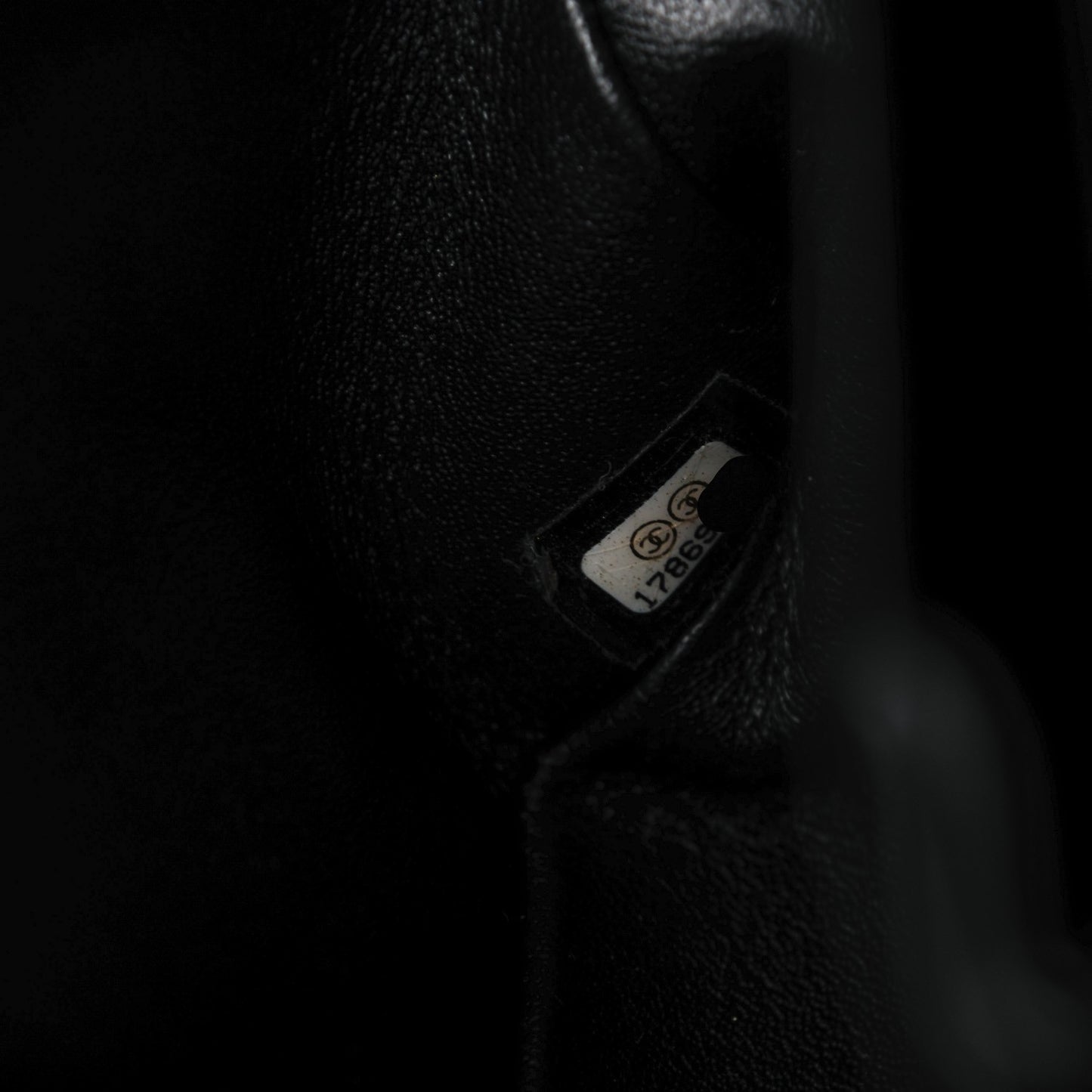 Lambskin Quilted Jumbo Double Flap So Black