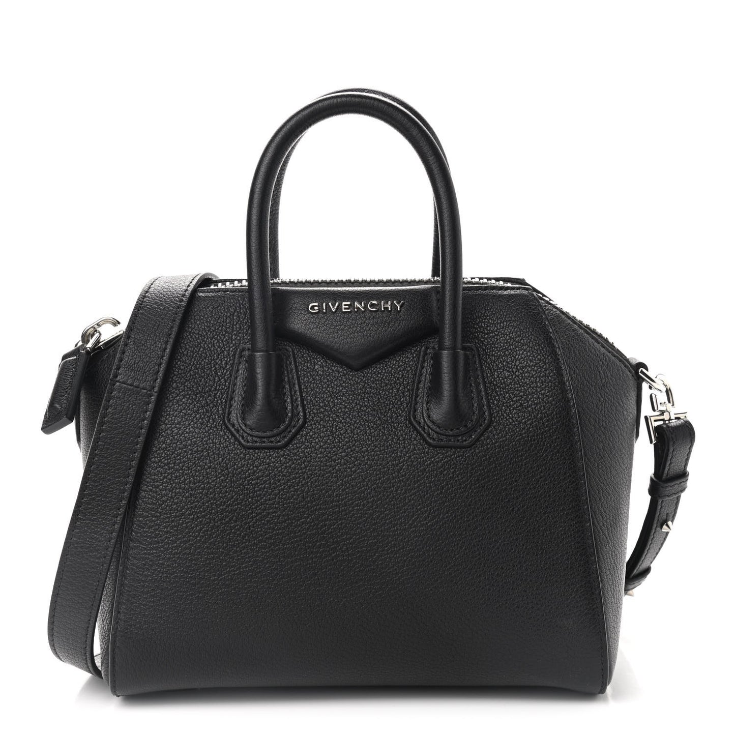 Sugar Goatskin Mini Antigona Black