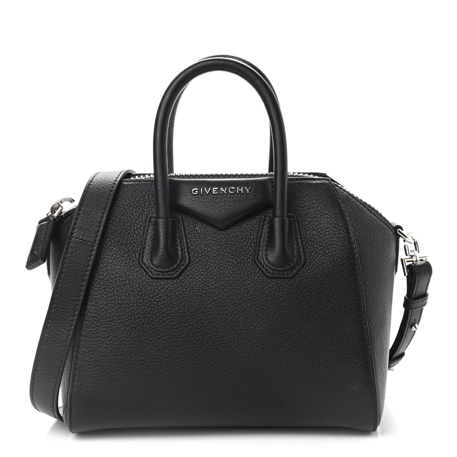 Givenchy Sugar Goatskin Mini Antigona Black 1 of 9