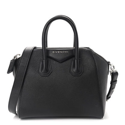 Givenchy Sugar Goatskin Mini Antigona Black 1 of 9