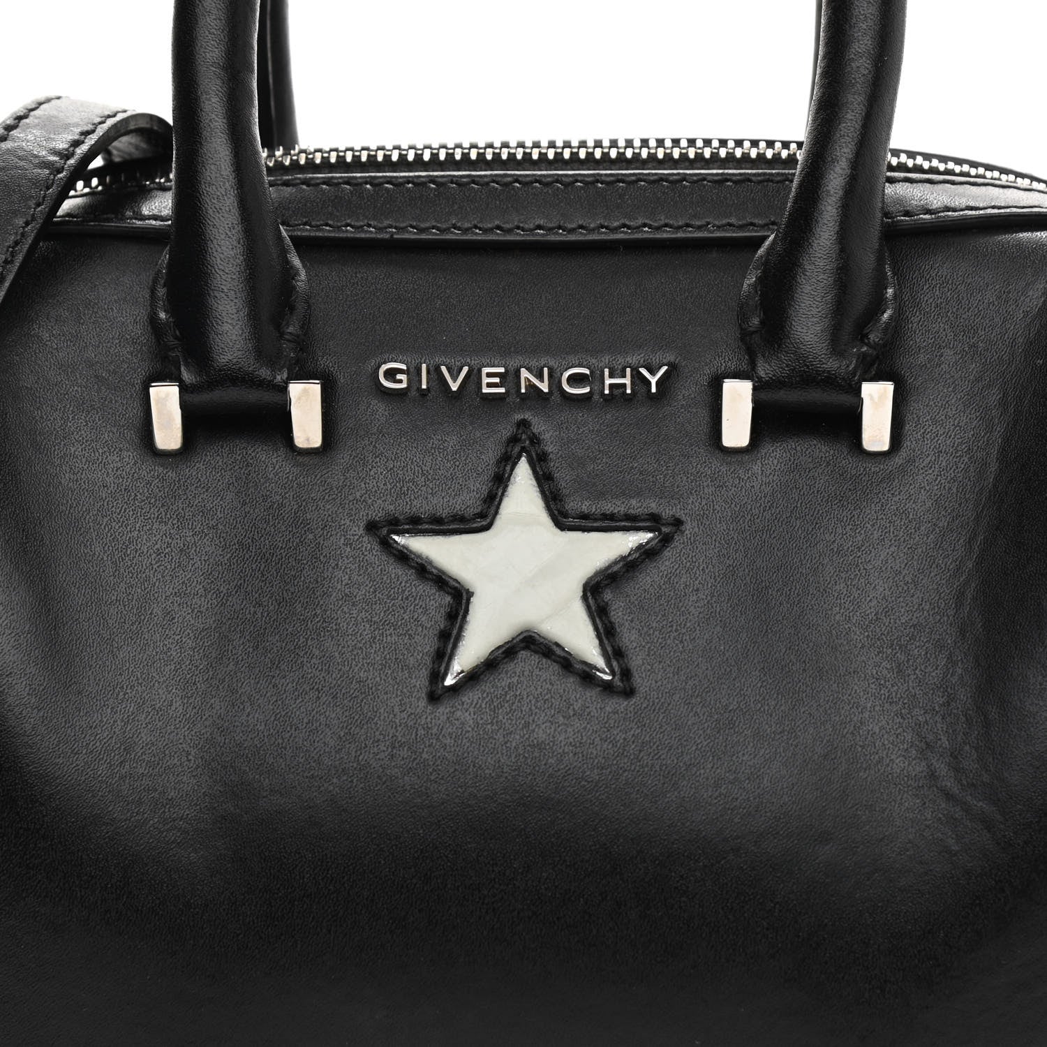 Givenchy Calfskin Star Micro Lucrezia Black Silver 8 of 11