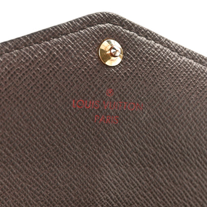 Louis Vuitton Damier Ebene Sarah Wallet NM 6 of 10