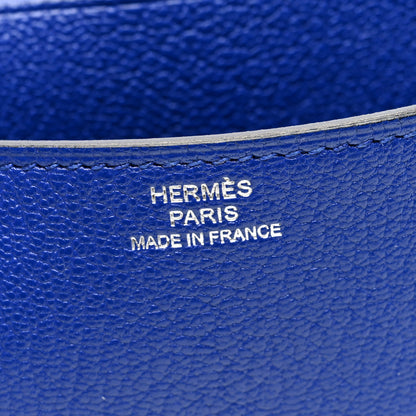 Hermes Chevre Mysore Clic 16 Wallet Bleu Electrique 6 of 10