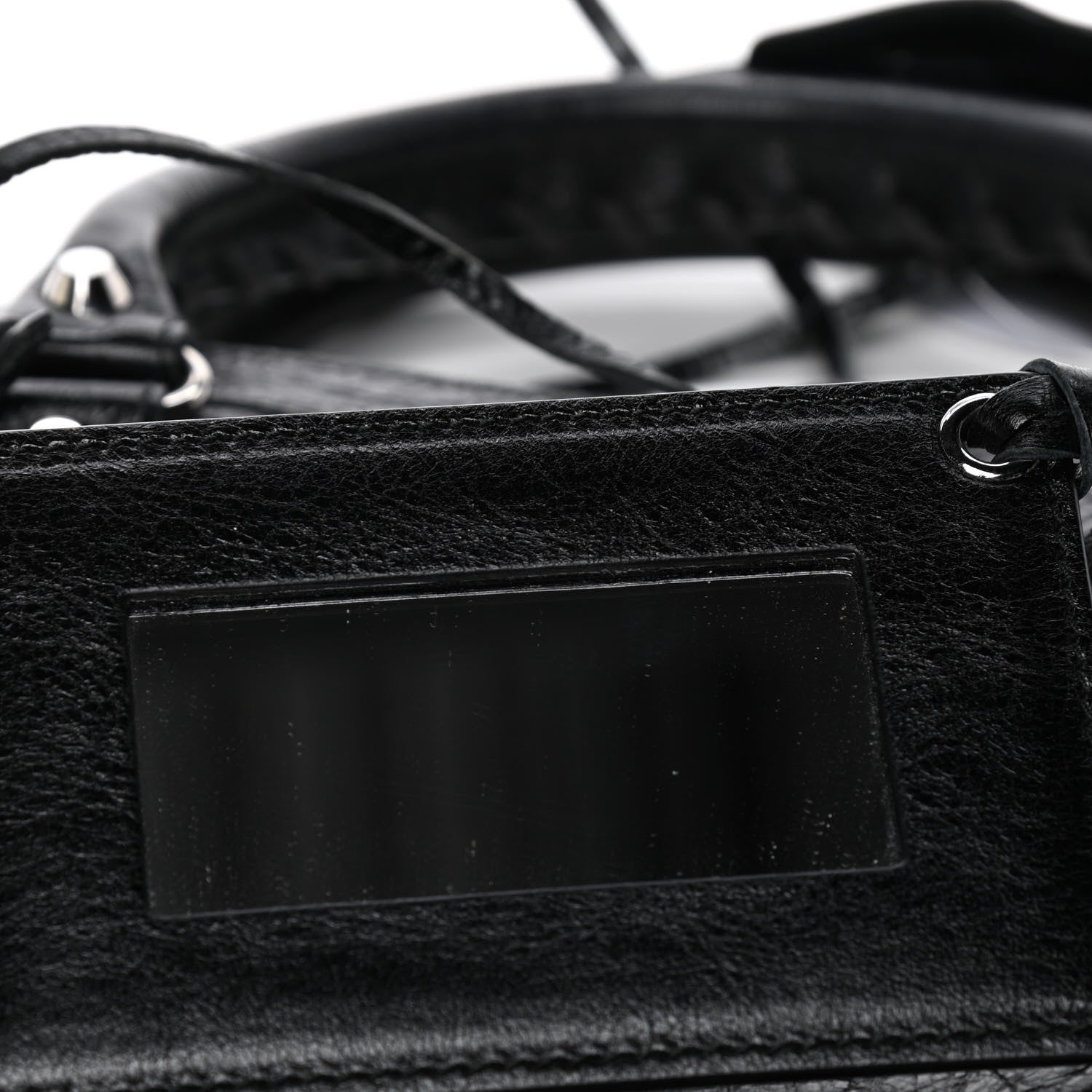 Balenciaga Agneau Classic Silver Hardware City Black 16 of 21