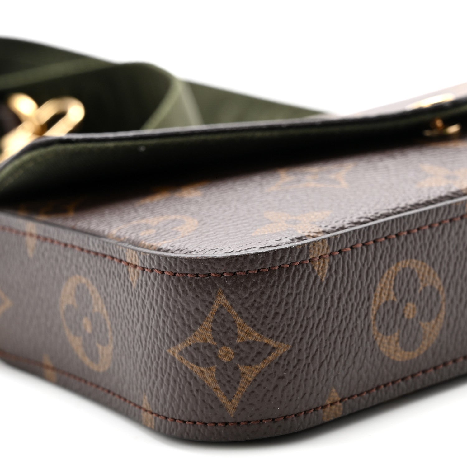 Louis Vuitton Monogram Felicie Strap & Go Kaki 8 of 9