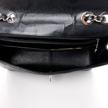 Chanel Caviar Jumbo Single Flap Black 5 of 14