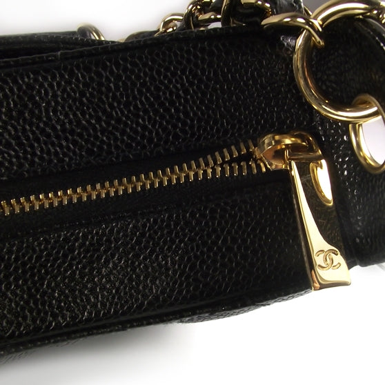 Chanel Caviar Quilted Hobo Black 8 of 11