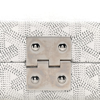 Goyard Goyardine Saint Honore Clutch White 16 of 17