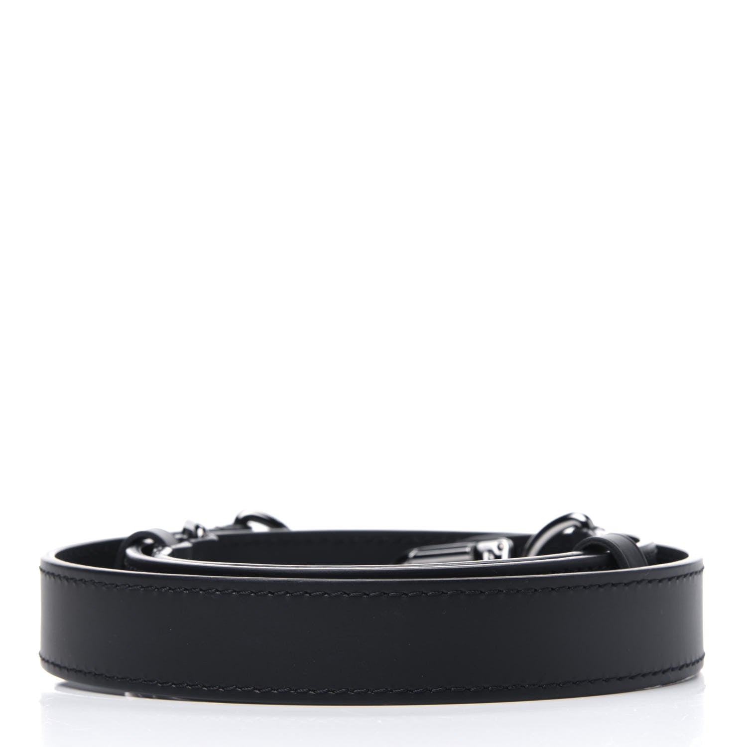 Louis Vuitton Calfskin Adjustable Keepall Bandouliere Shoulder Strap Black 2 of 4