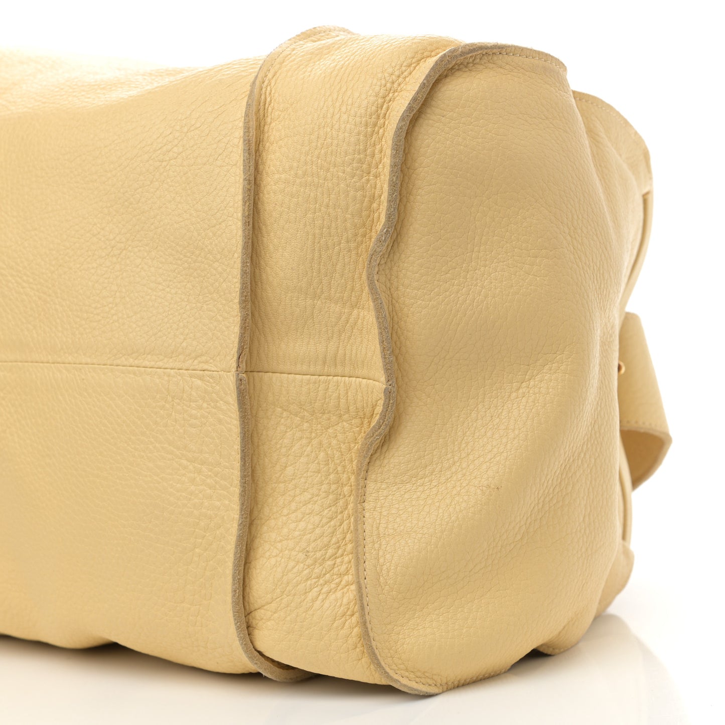 Cervo Deerkskin Shoulder Bag Light Yellow