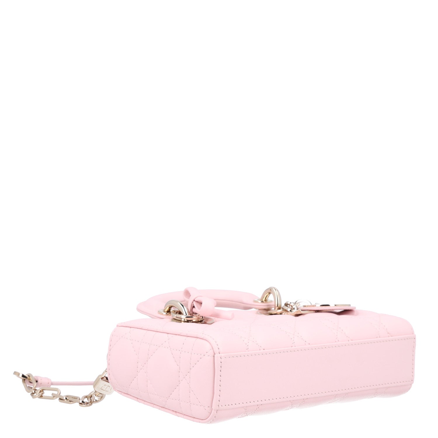 Christian Dior Lambskin Cannage Mini Lady D-Joy Soupir Pink 3 of 9