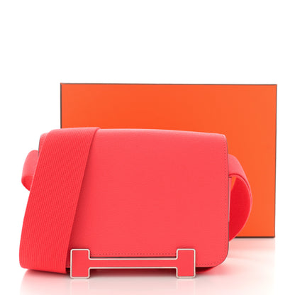 Hermes Chevre Mysore Geta Rose Texas 11 of 11