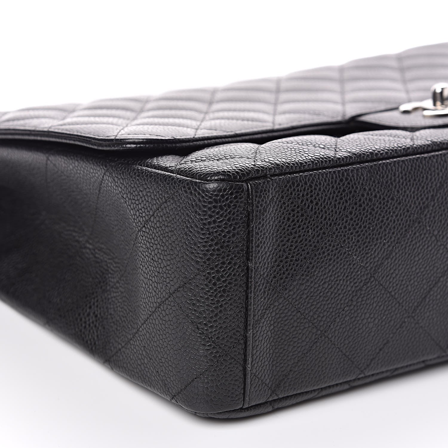 Chanel Caviar Quilted Maxi Single Flap Black 8 of 13