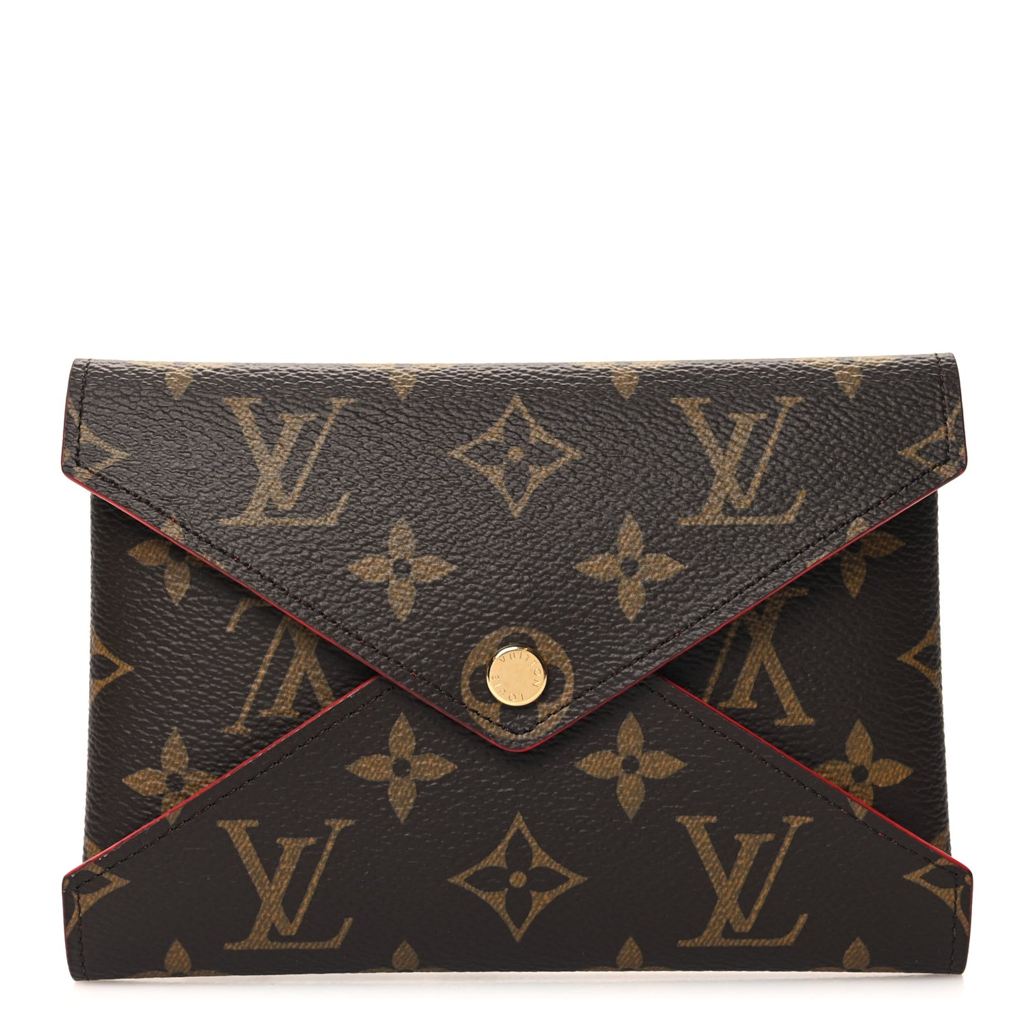 Monogram Medium Kirigami Pochette Insert Coquelicot