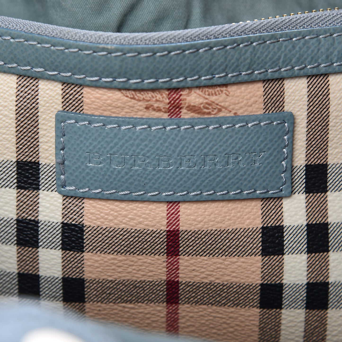 Haymarket Check Small Canterbury Tote Eucalyptus Grey