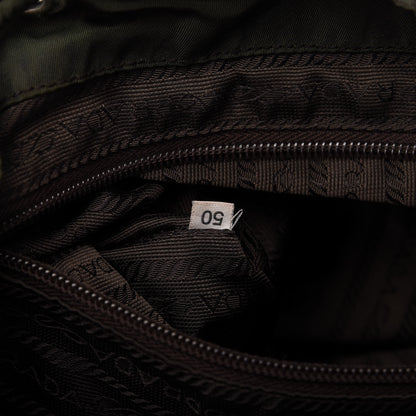 Prada Nylon Vela Large Backpack Ebano 9 of 10