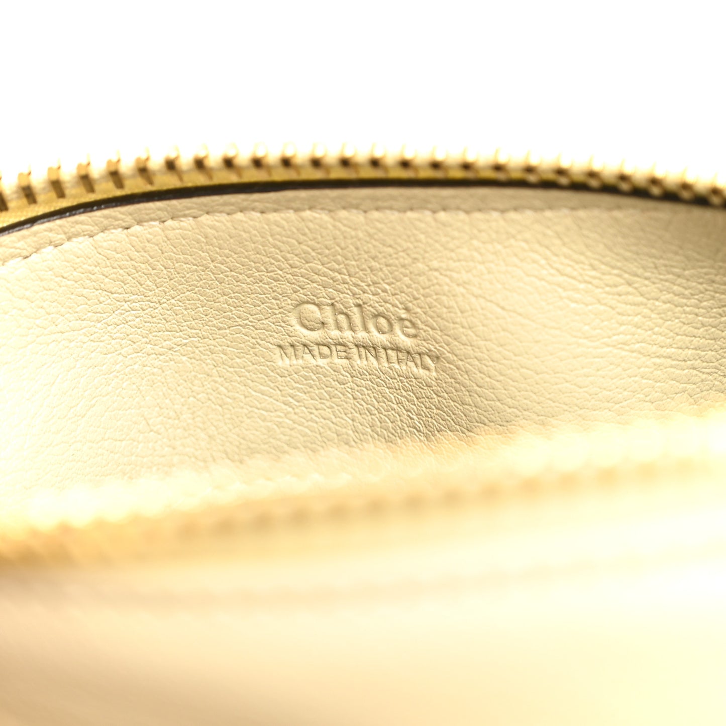 Grained Buffalo Small Paddington Chain Bag Cloudy Cream