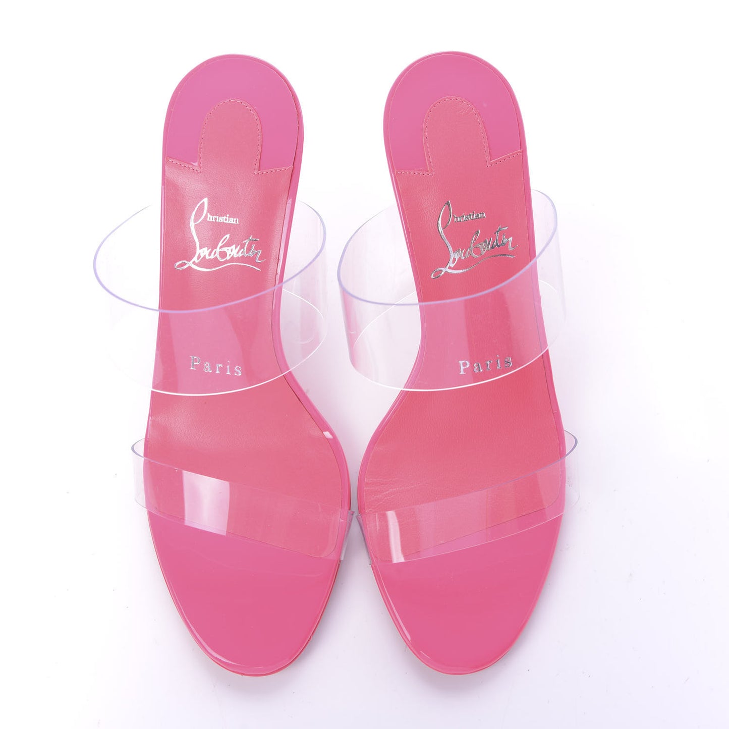 Patent PVC Just Nothing 85 Slide Sandals 36.5 Magnifique
