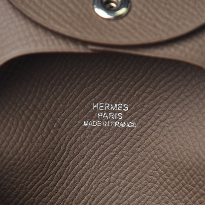 Hermes Epsom Bastia Coin Purse Etoupe 5 of 7