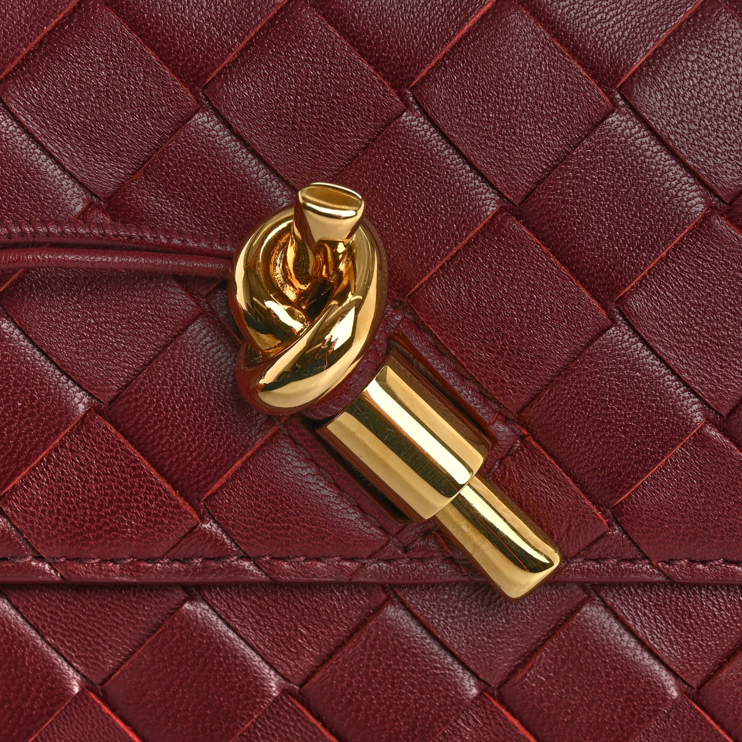Nappa Intrecciato Long Andiamo Top Handle Clutch Barolo