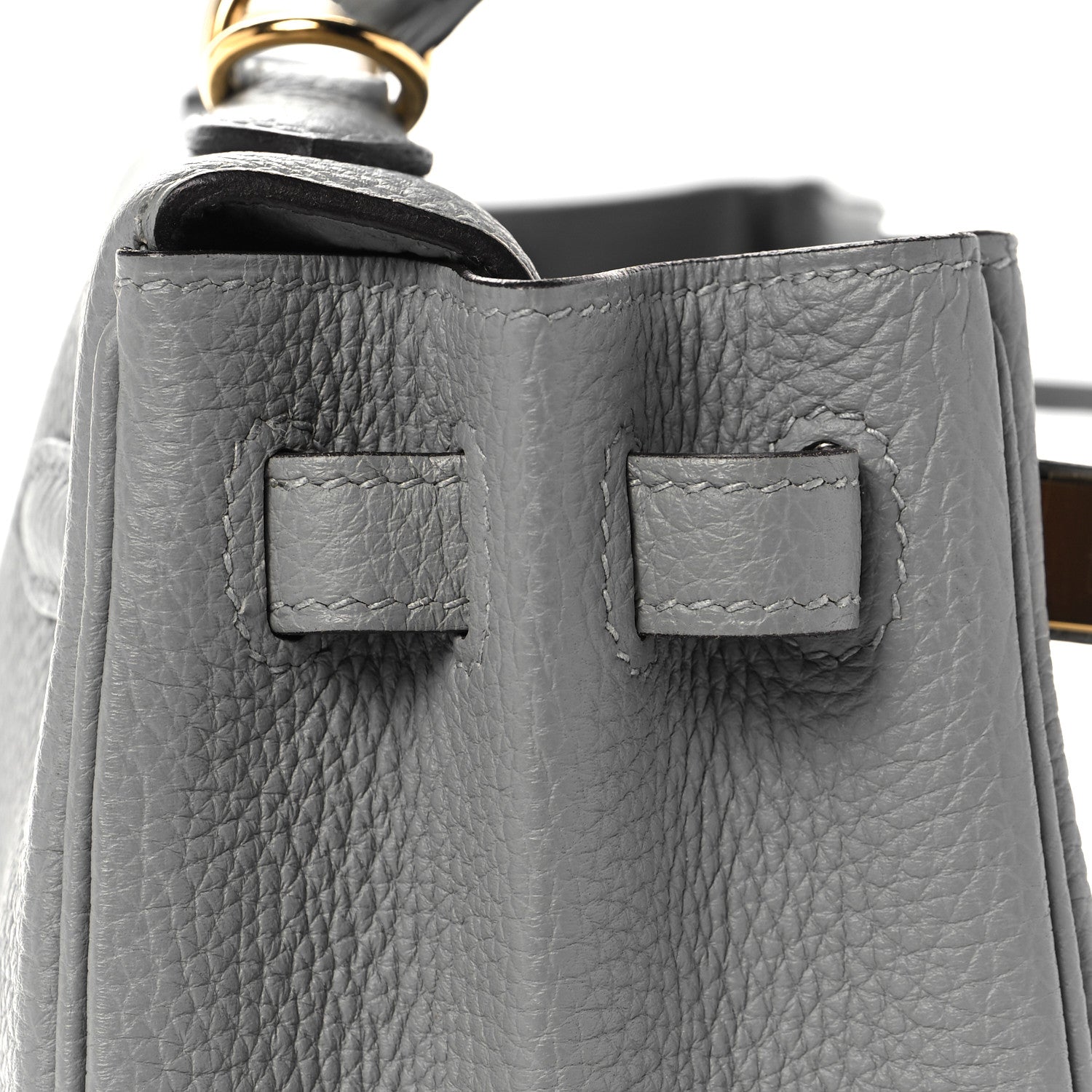 Hermes Togo Kelly Retourne 25 Gris Mouette 16 of 38