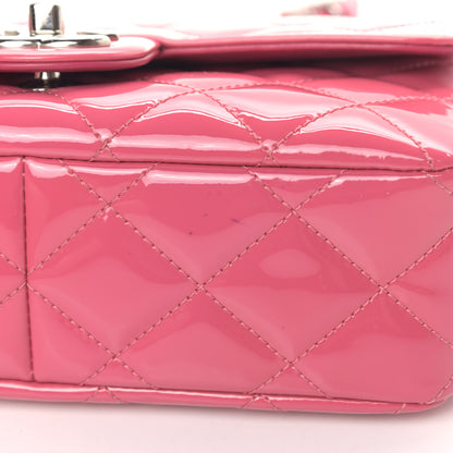 Chanel Patent Quilted Small Coco Shine Flap Pink 10 of 10