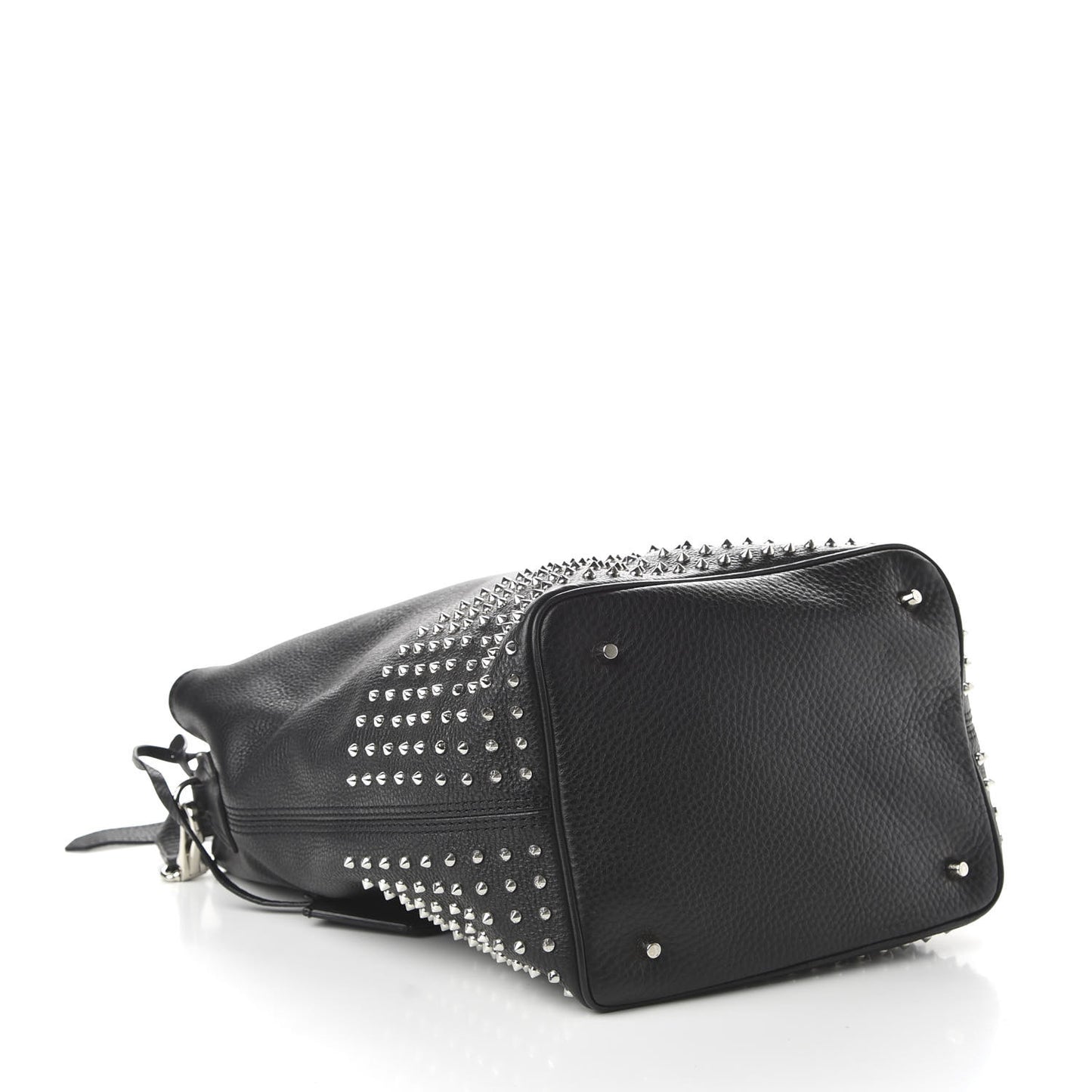 Calfskin Studded Medium Susanna Hobo Black