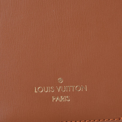 Louis Vuitton Calfskin Catogram Micro Boite Chapeau Marron 7 of 9